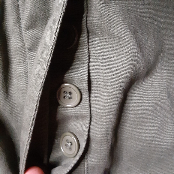 Asos design slim leg combat green pants size 10 - Picture 8 of 8